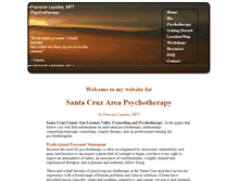 Tablet Screenshot of francinelapides.com